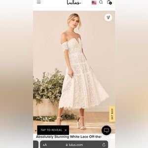 Lulus lace dress